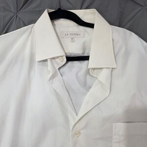 Classic White Dress Shirt for Men